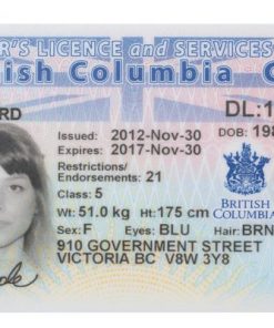 Buy Canada Drivers License